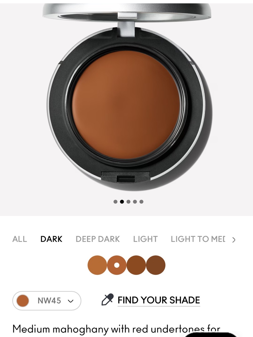 MAC Studio NW45 Fix Tech Cream to Powder